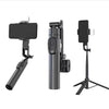 Single-Axis Stabilizer Bracket MINI Selfie Stick Tripod -360° Auto Rotation Portable Handheld Gimbal for iphone cell phone Smartphones